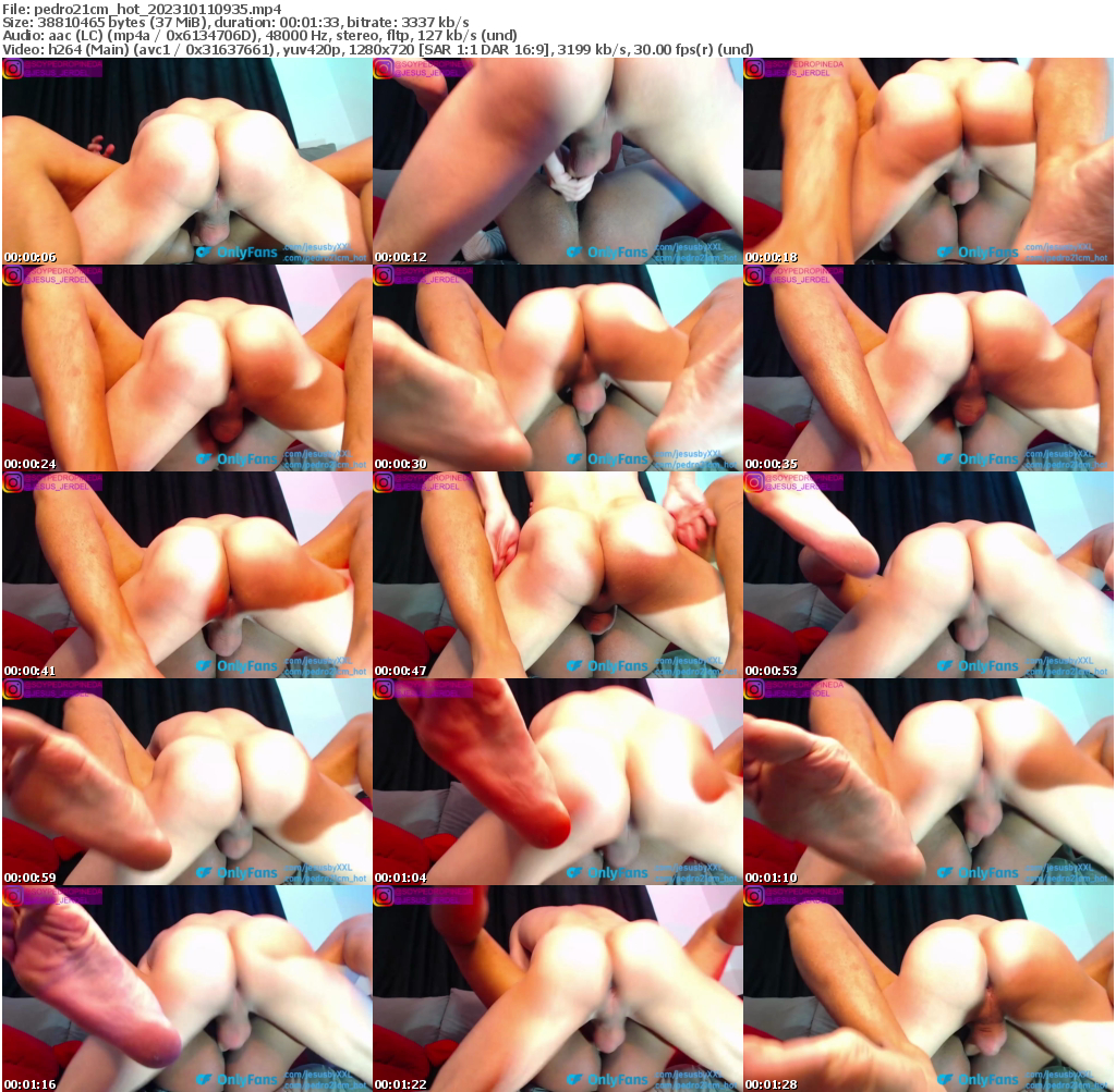 Preview thumb from pedro21cm_hot on 2023-10-11 @ chaturbate
