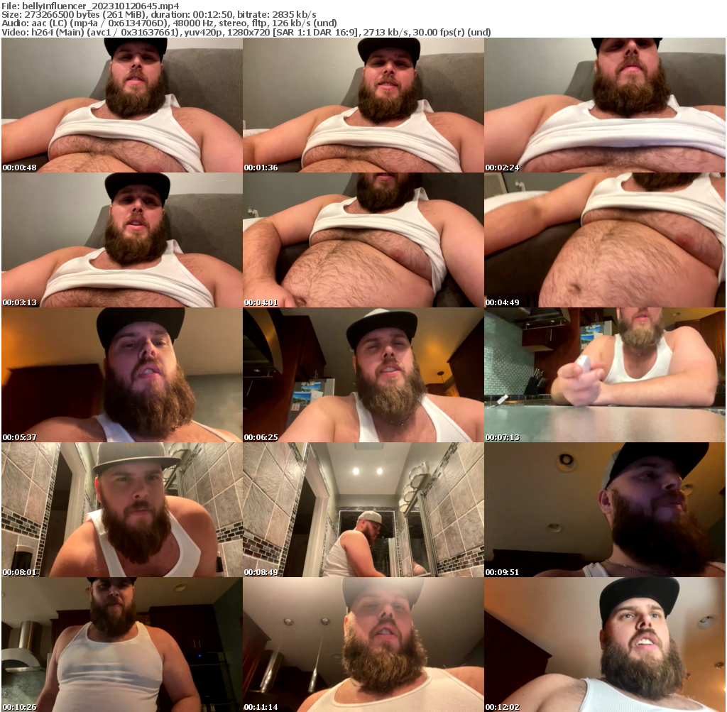 Preview thumb from bellyinfluencer on 2023-10-12 @ chaturbate