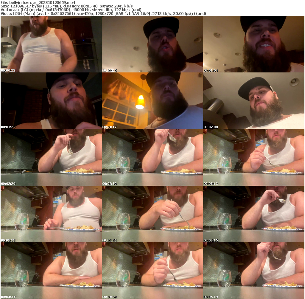 Preview thumb from bellyinfluencer on 2023-10-12 @ chaturbate