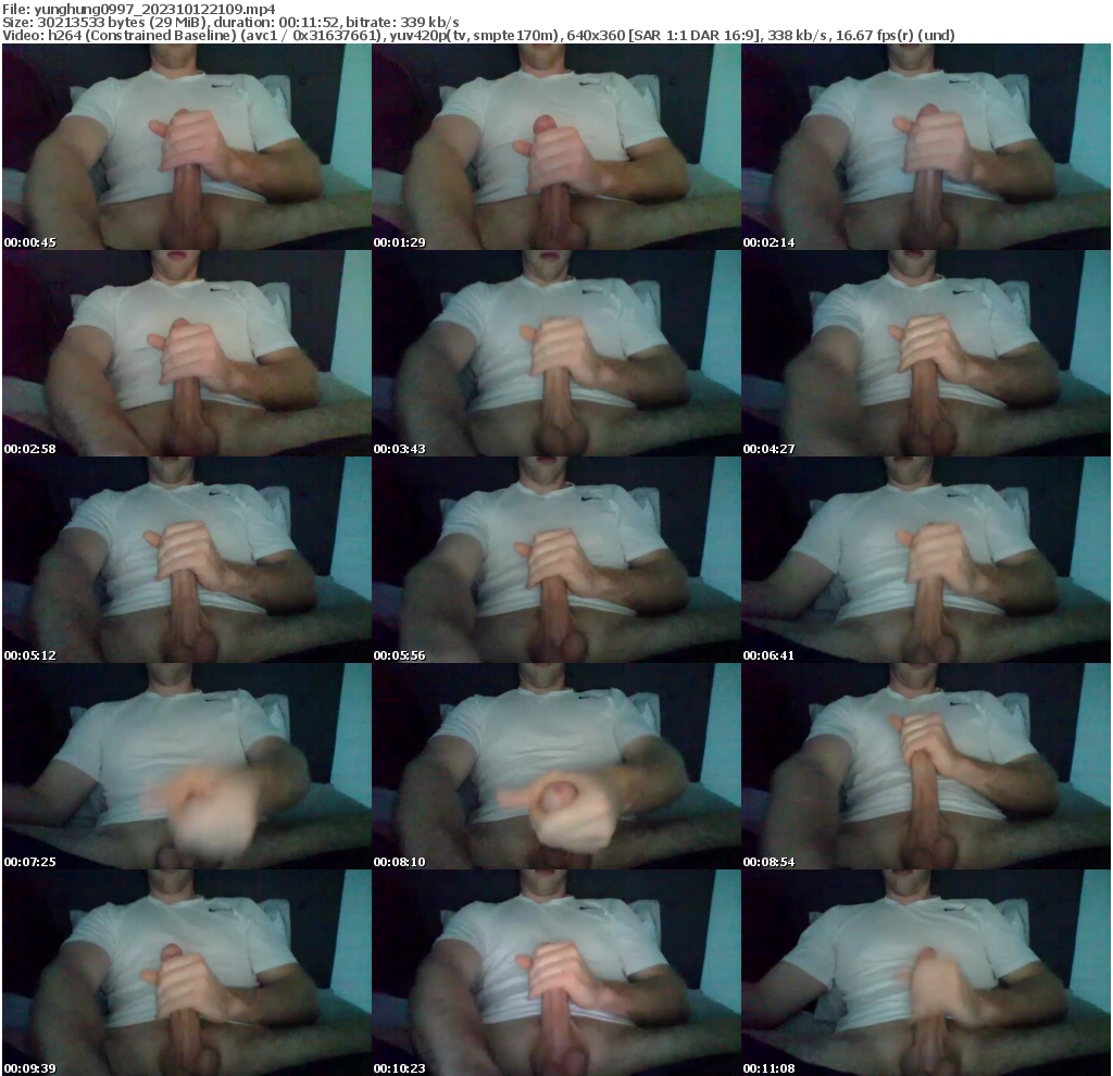 Preview thumb from yunghung0997 on 2023-10-12 @ chaturbate