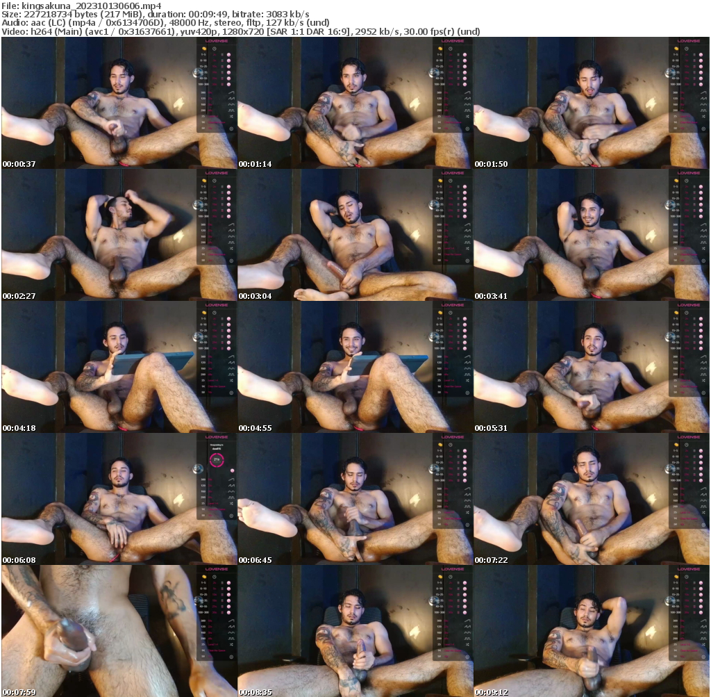 Preview thumb from kingsakuna on 2023-10-13 @ chaturbate
