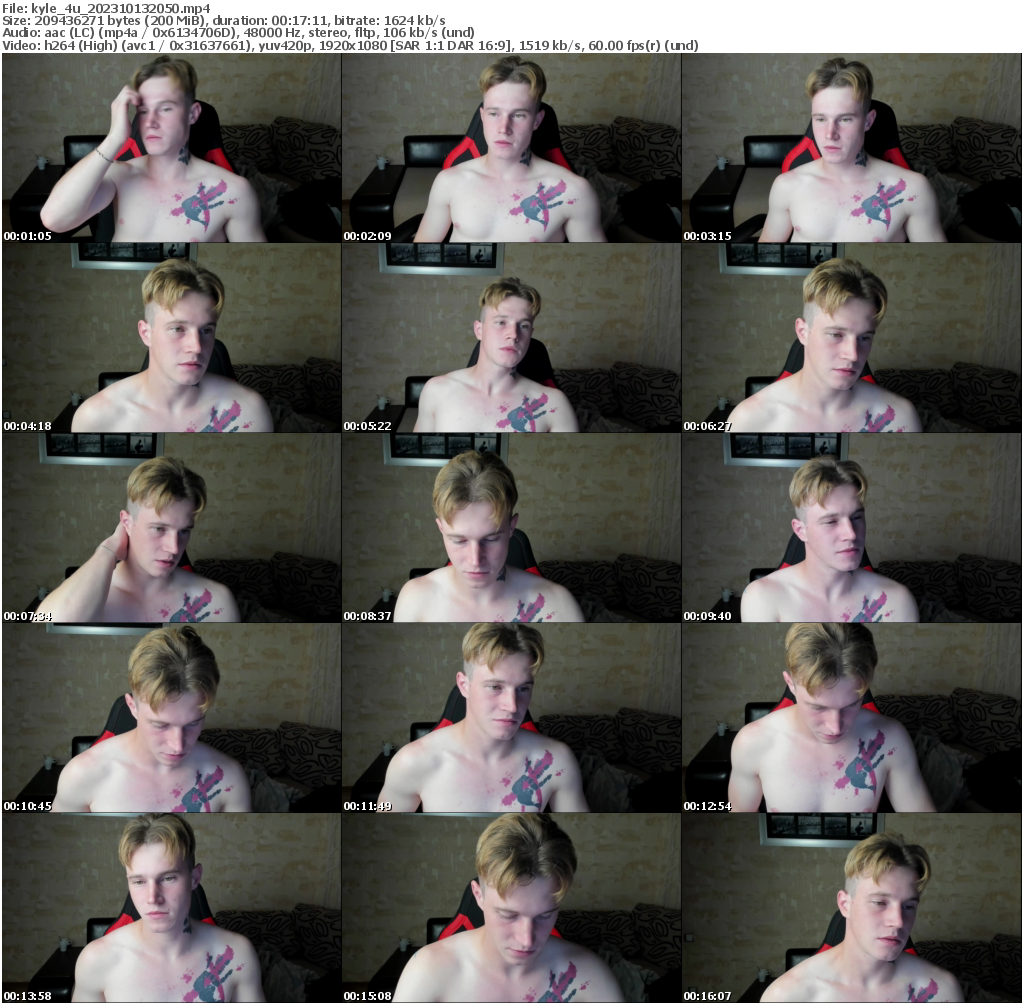Preview thumb from kyle_4u on 2023-10-13 @ chaturbate