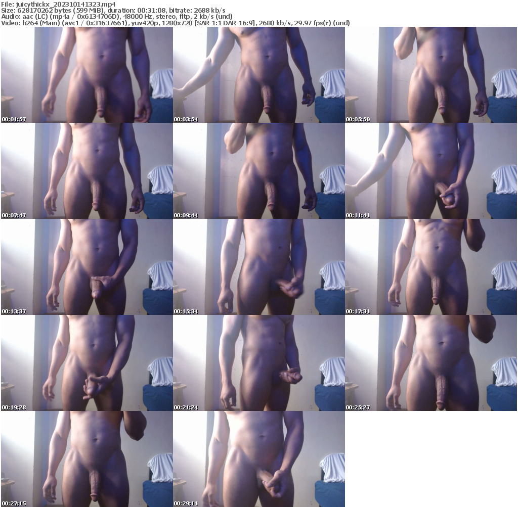 Preview thumb from juicythickx on 2023-10-14 @ chaturbate