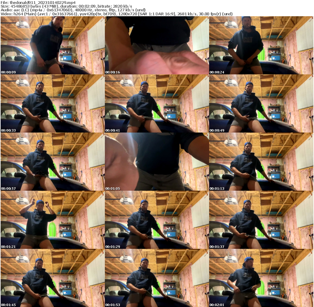 Preview thumb from thedonald911 on 2023-10-14 @ chaturbate