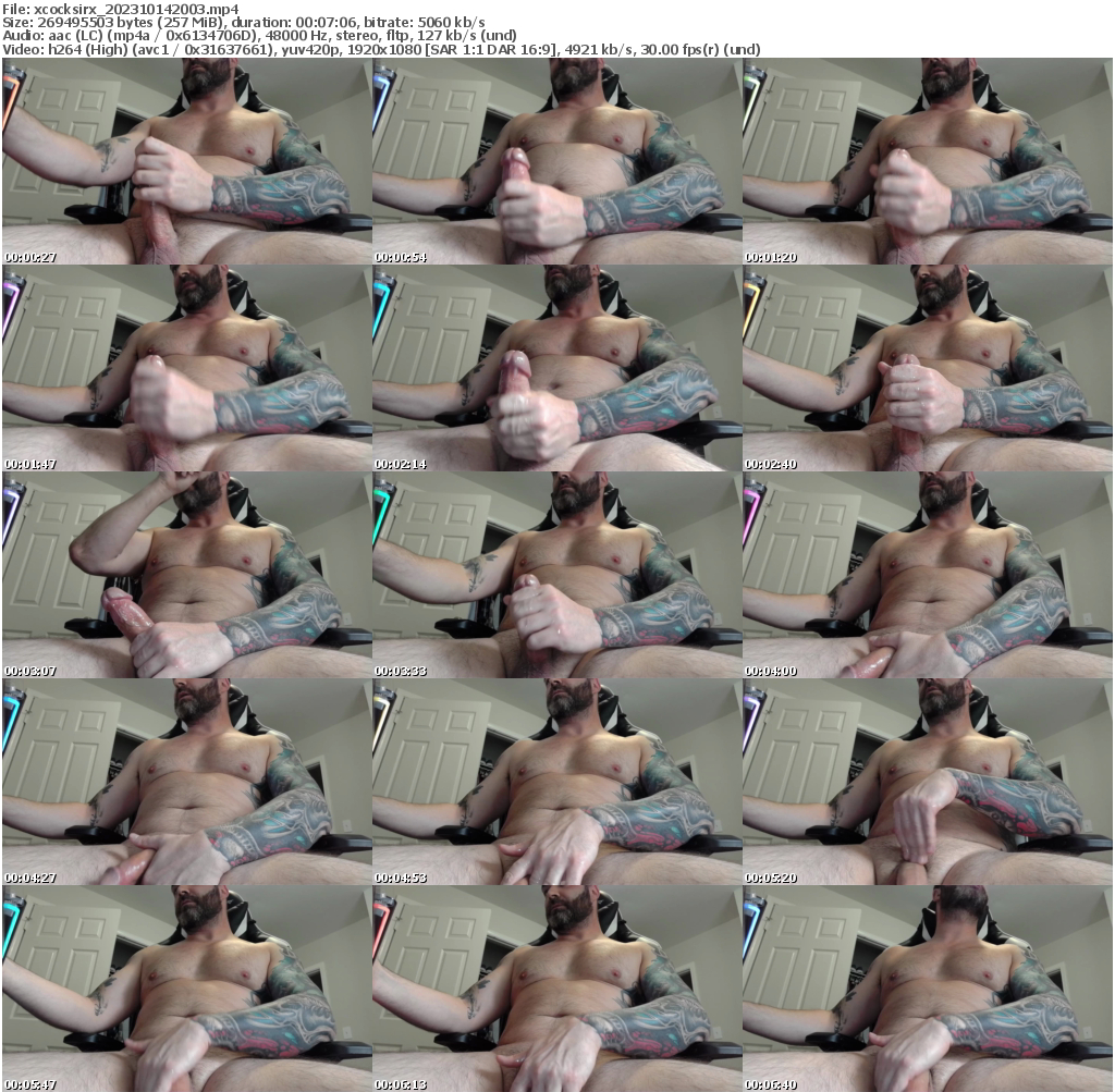 Preview thumb from xcocksirx on 2023-10-14 @ chaturbate
