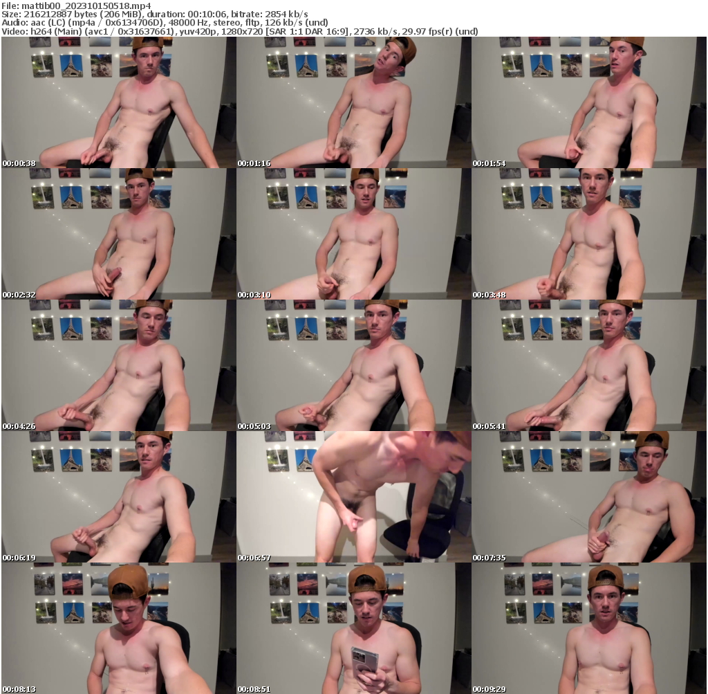 Preview thumb from mattib00 on 2023-10-15 @ chaturbate