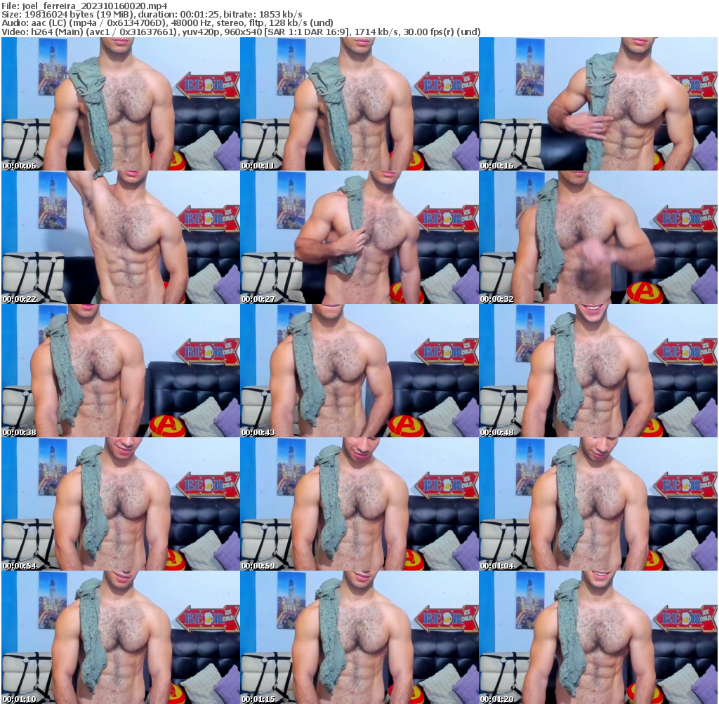 Preview thumb from joel_ferreira on 2023-10-16 @ chaturbate