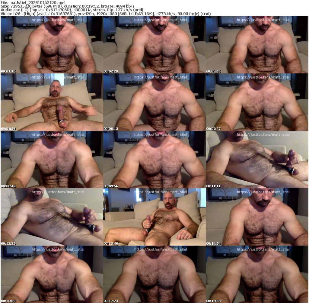 Preview thumb from mattstiel on 2023-10-16 @ chaturbate