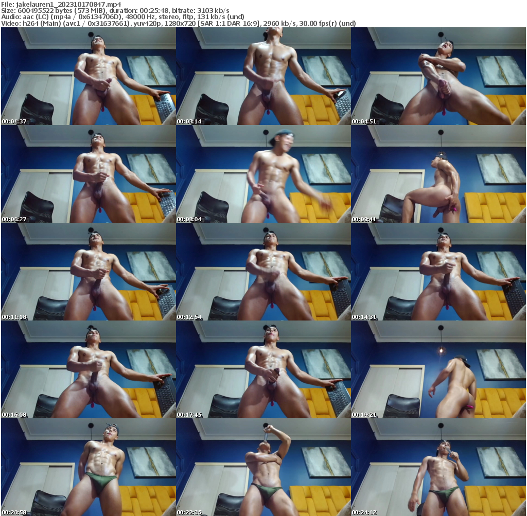 Preview thumb from jakelauren1 on 2023-10-17 @ chaturbate