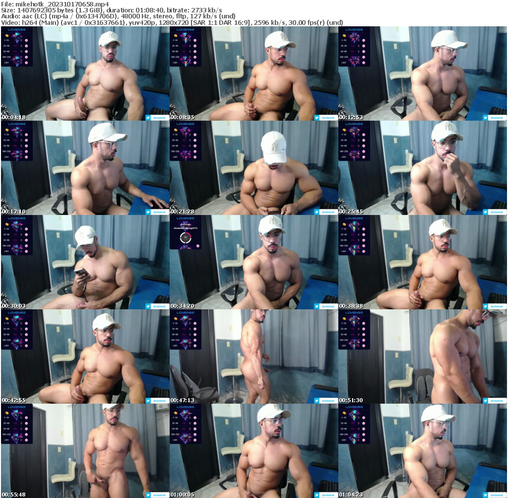 Preview thumb from mikehotk on 2023-10-17 @ chaturbate