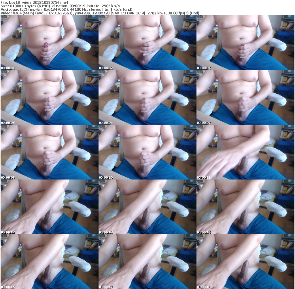 Preview thumb from boy18_wien on 2023-10-18 @ chaturbate