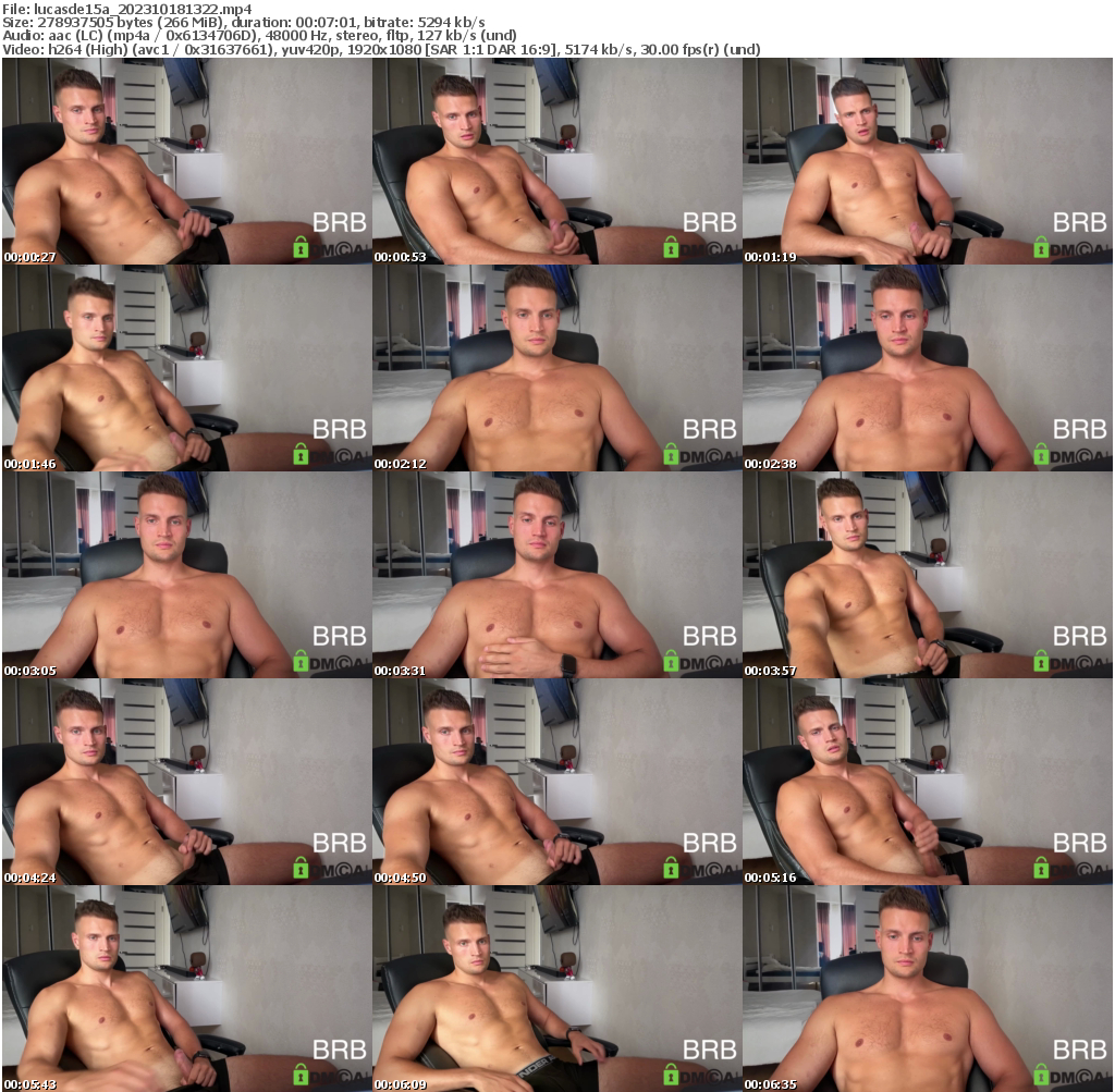 Preview thumb from lucasde15a on 2023-10-18 @ chaturbate