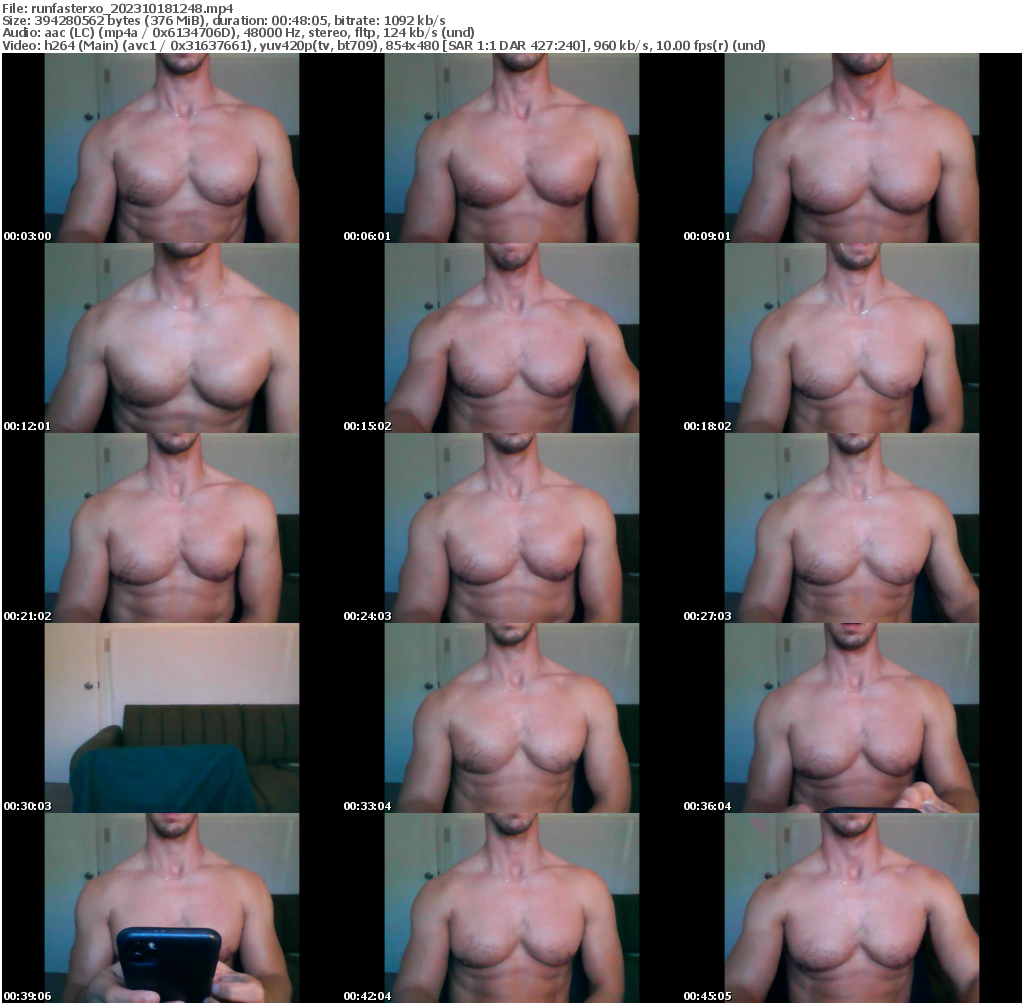 Preview thumb from runfasterxo on 2023-10-18 @ chaturbate