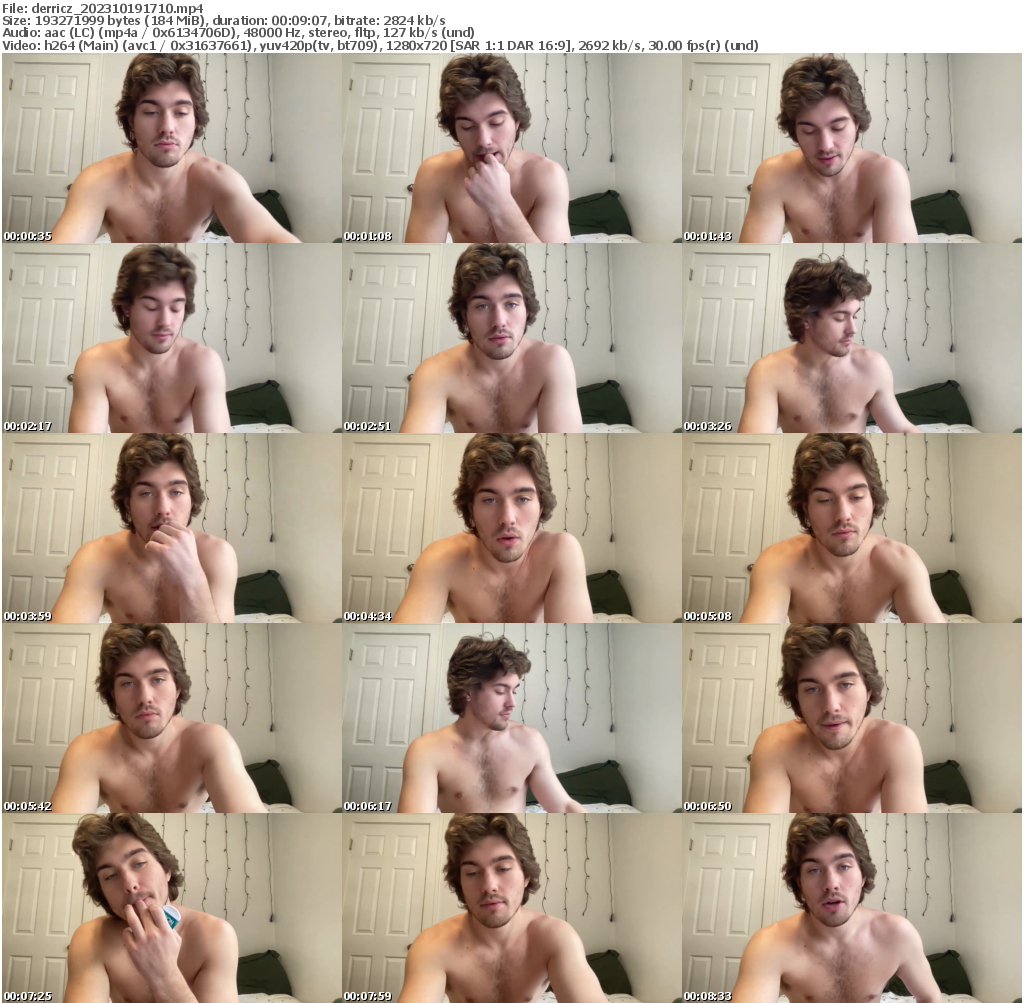 Preview thumb from derricz on 2023-10-19 @ chaturbate