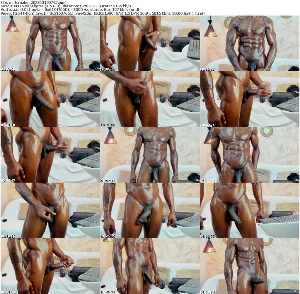 Preview thumb from miltonjake on 2023-10-19 @ chaturbate
