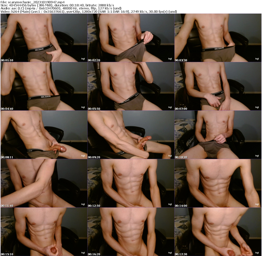 Preview thumb from scarymechanic on 2023-10-19 @ chaturbate