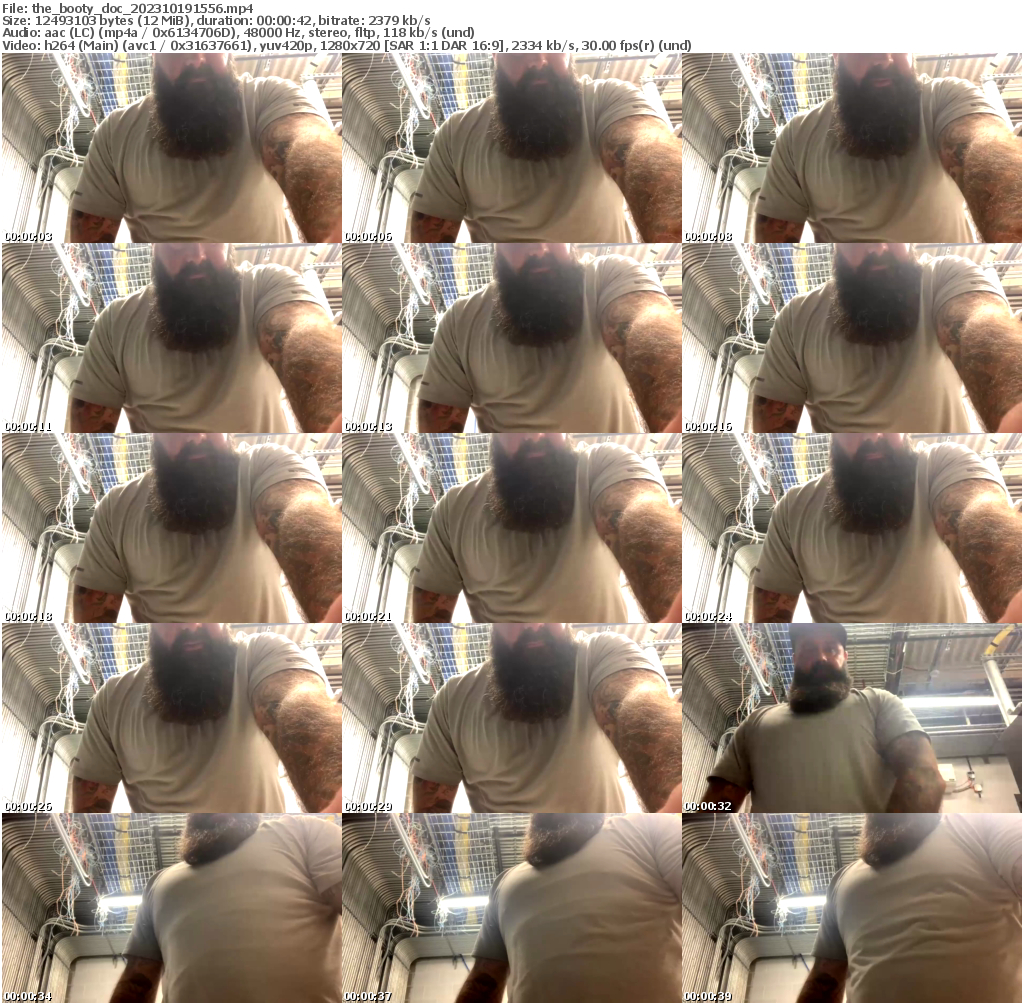 Preview thumb from the_booty_doc on 2023-10-19 @ chaturbate