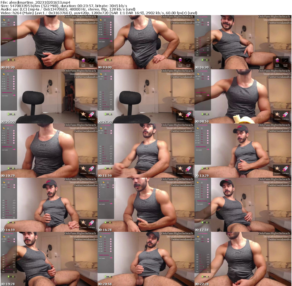 Preview thumb from alexdimartino on 2023-10-20 @ chaturbate