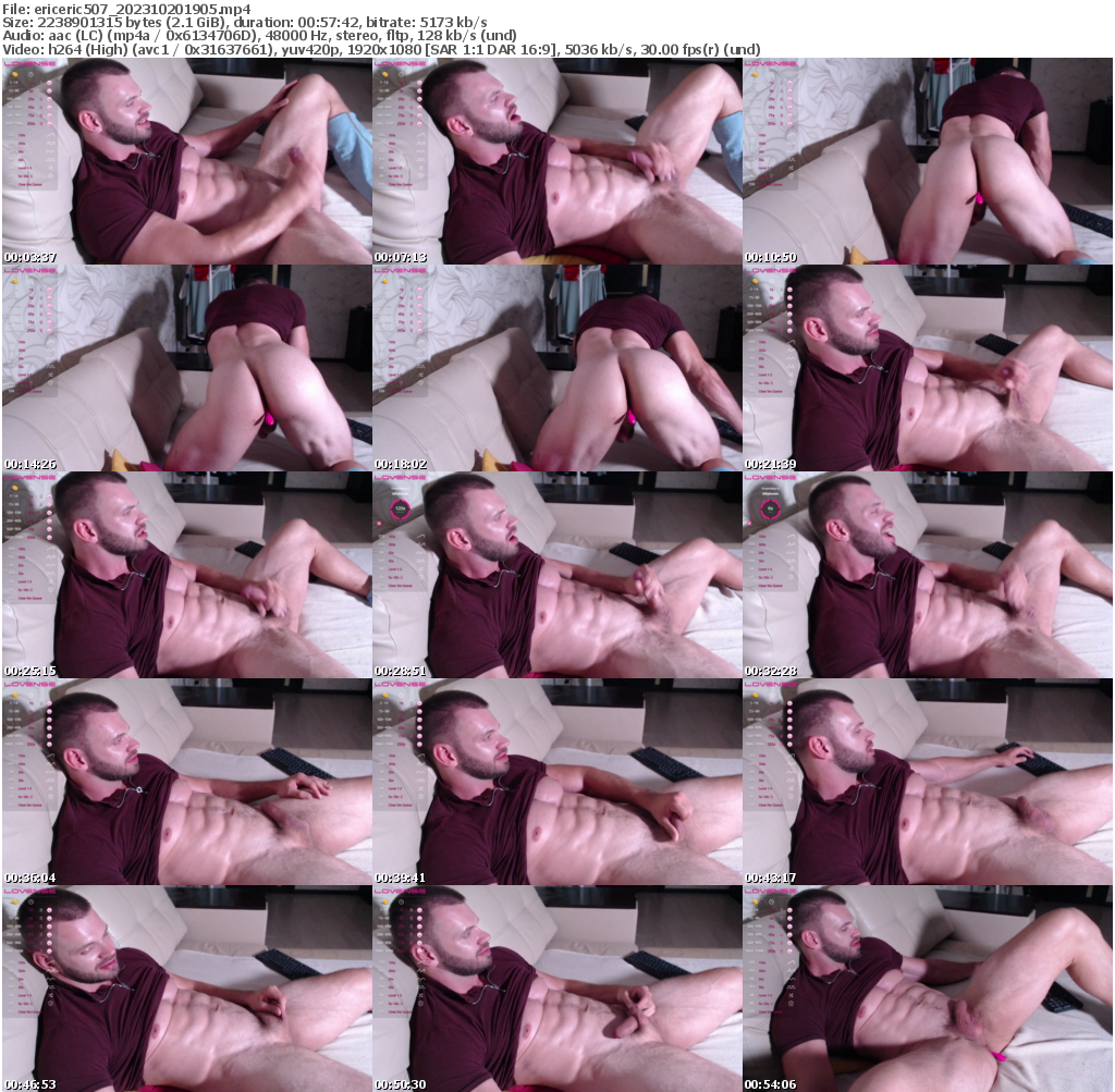 Preview thumb from ericeric507 on 2023-10-20 @ chaturbate