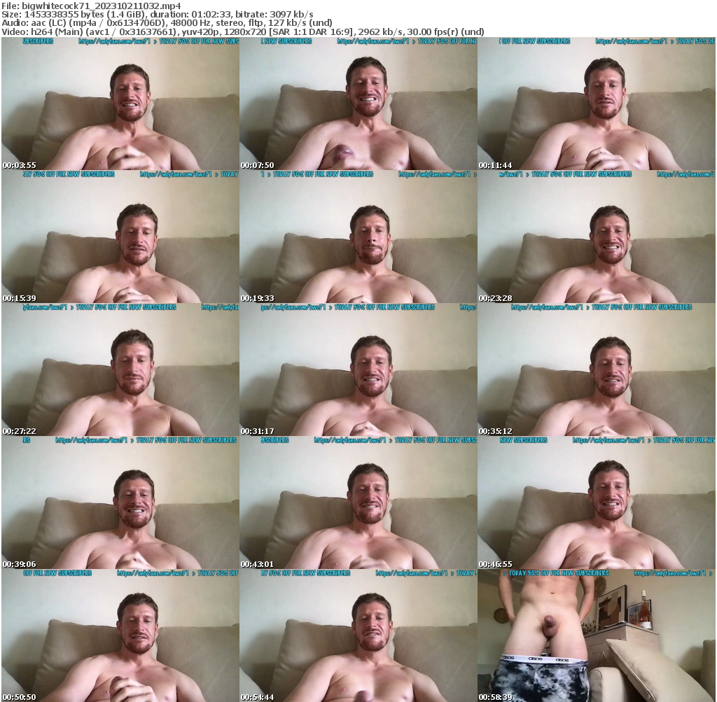 Preview thumb from bigwhitecock71 on 2023-10-21 @ chaturbate