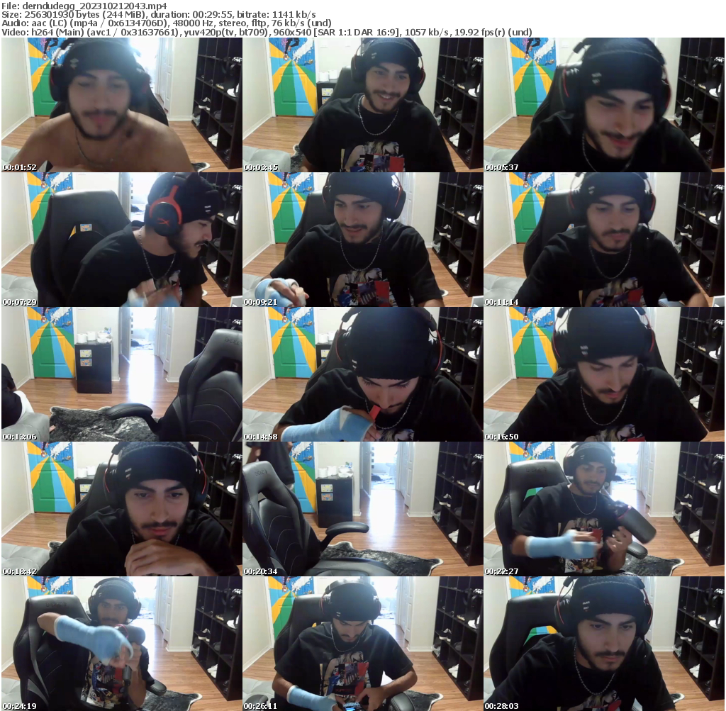 Preview thumb from derndudegg on 2023-10-21 @ chaturbate