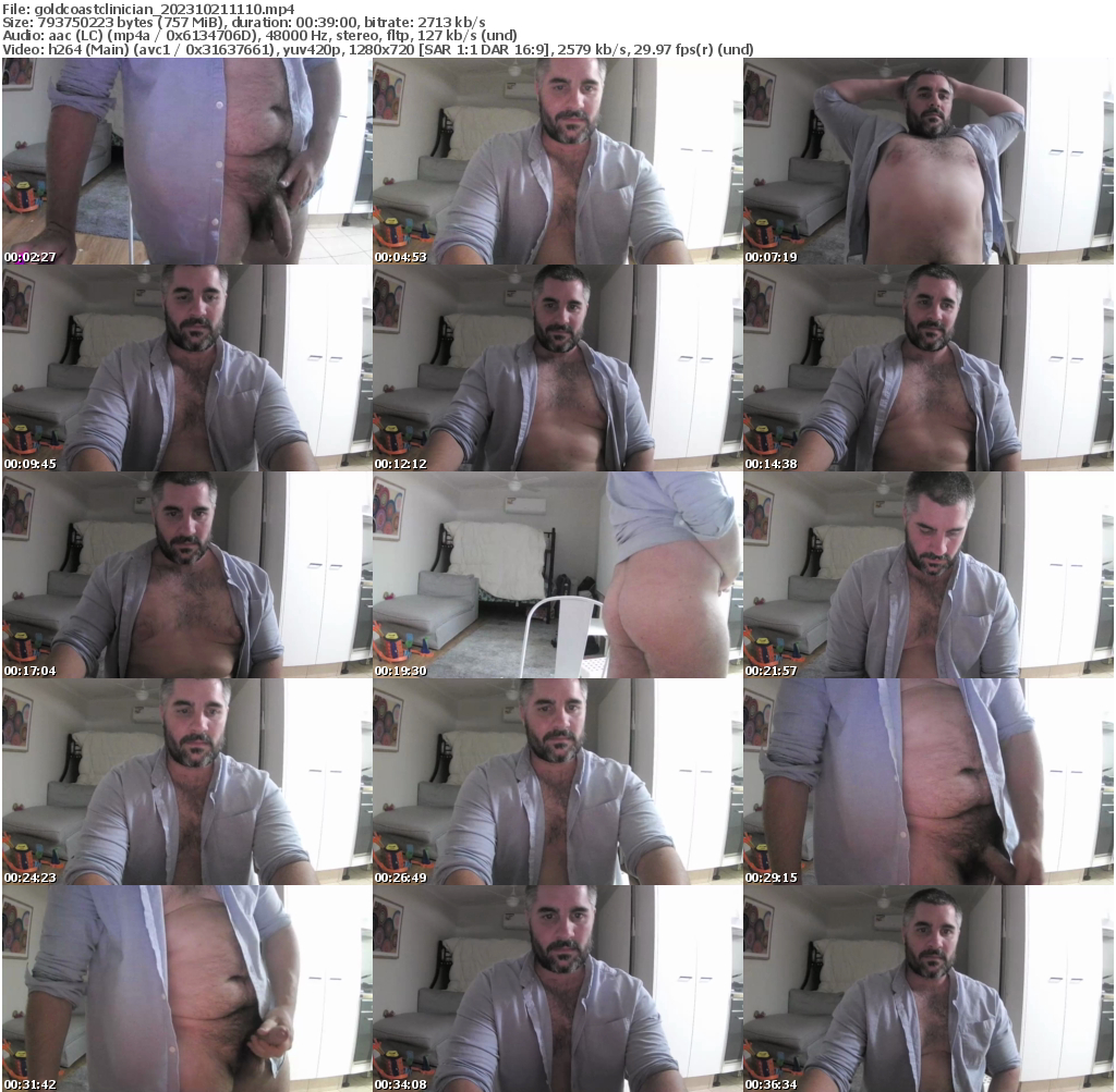 Preview thumb from goldcoastclinician on 2023-10-21 @ chaturbate