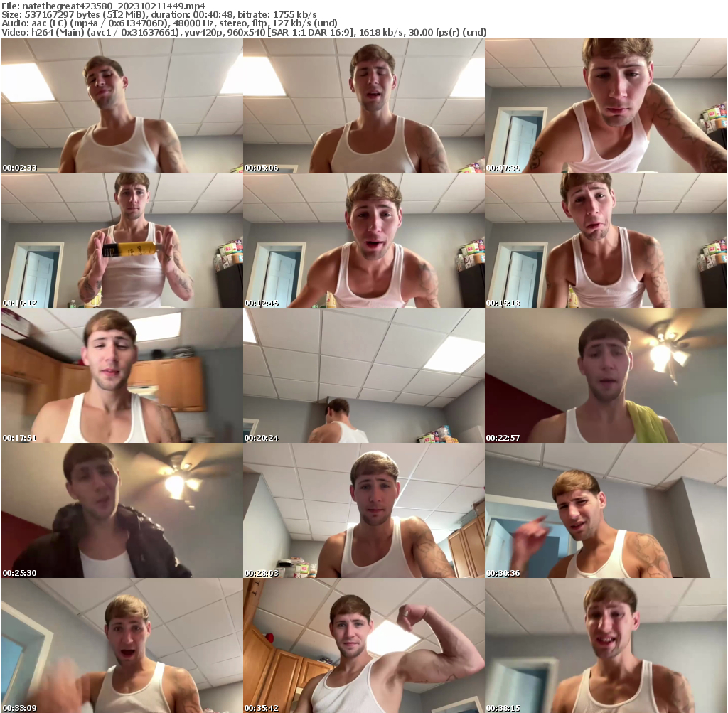 Preview thumb from natethegreat423580 on 2023-10-21 @ chaturbate