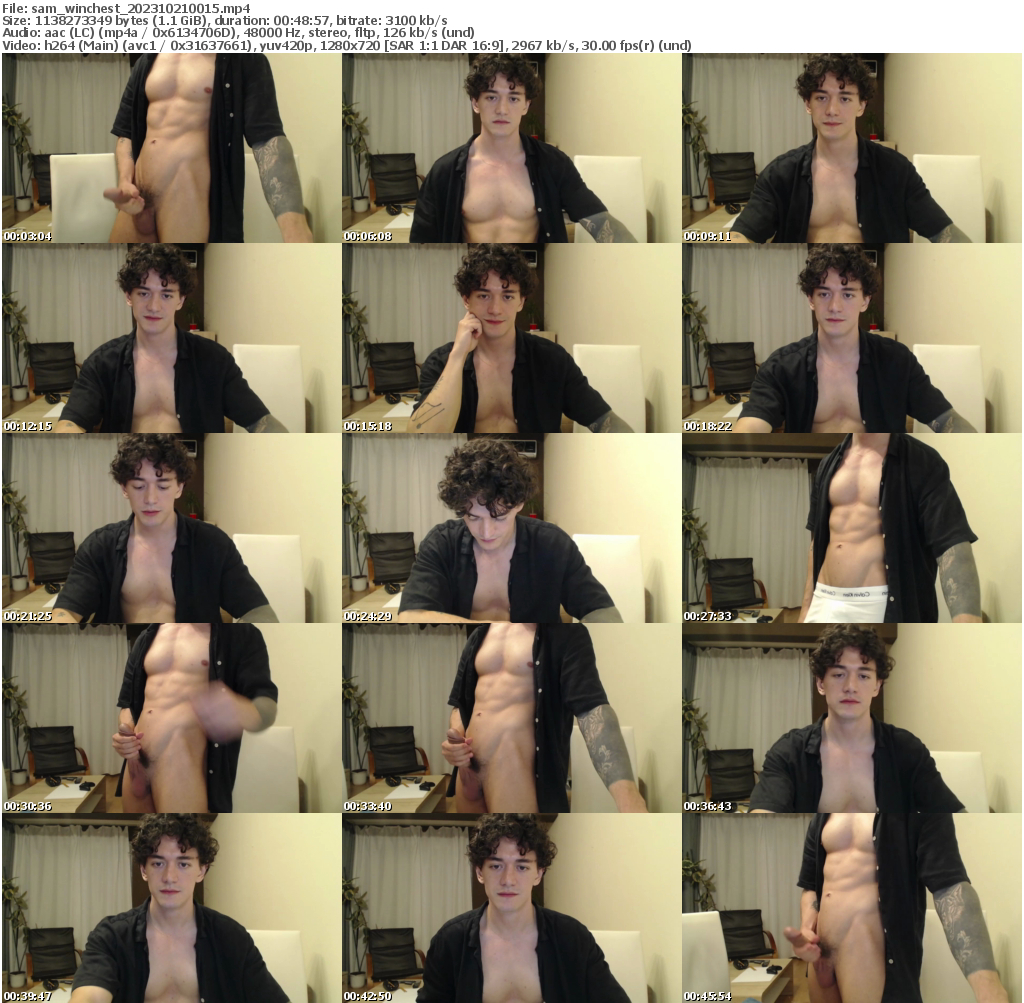 Preview thumb from sam_winchest on 2023-10-21 @ chaturbate