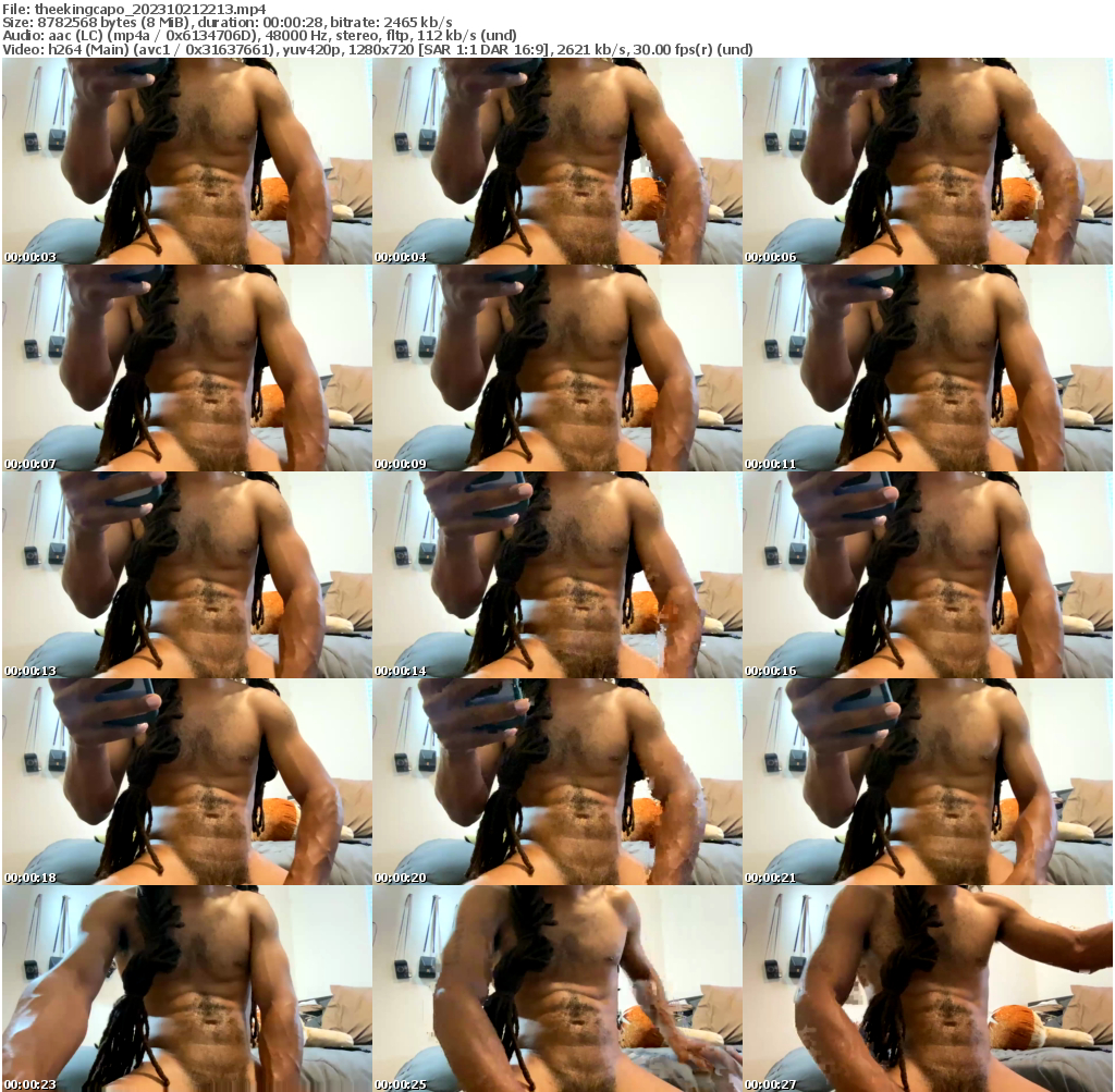 Preview thumb from theekingcapo on 2023-10-21 @ chaturbate
