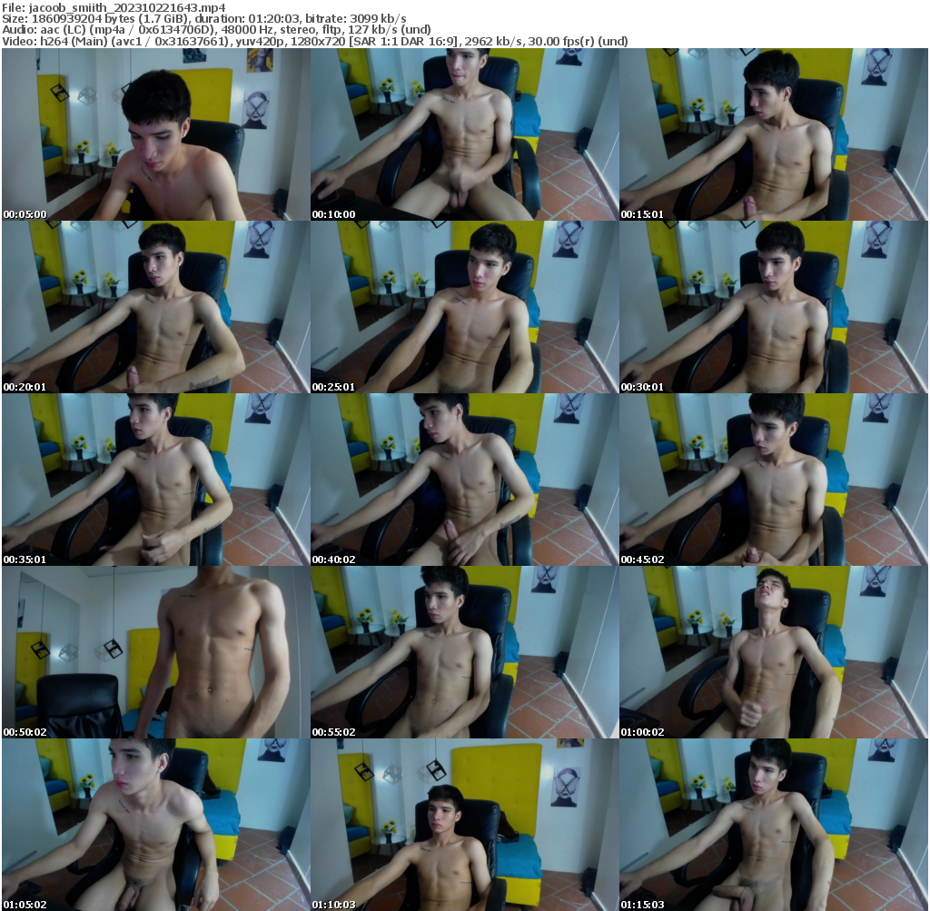Preview thumb from jacoob_smiith on 2023-10-22 @ chaturbate