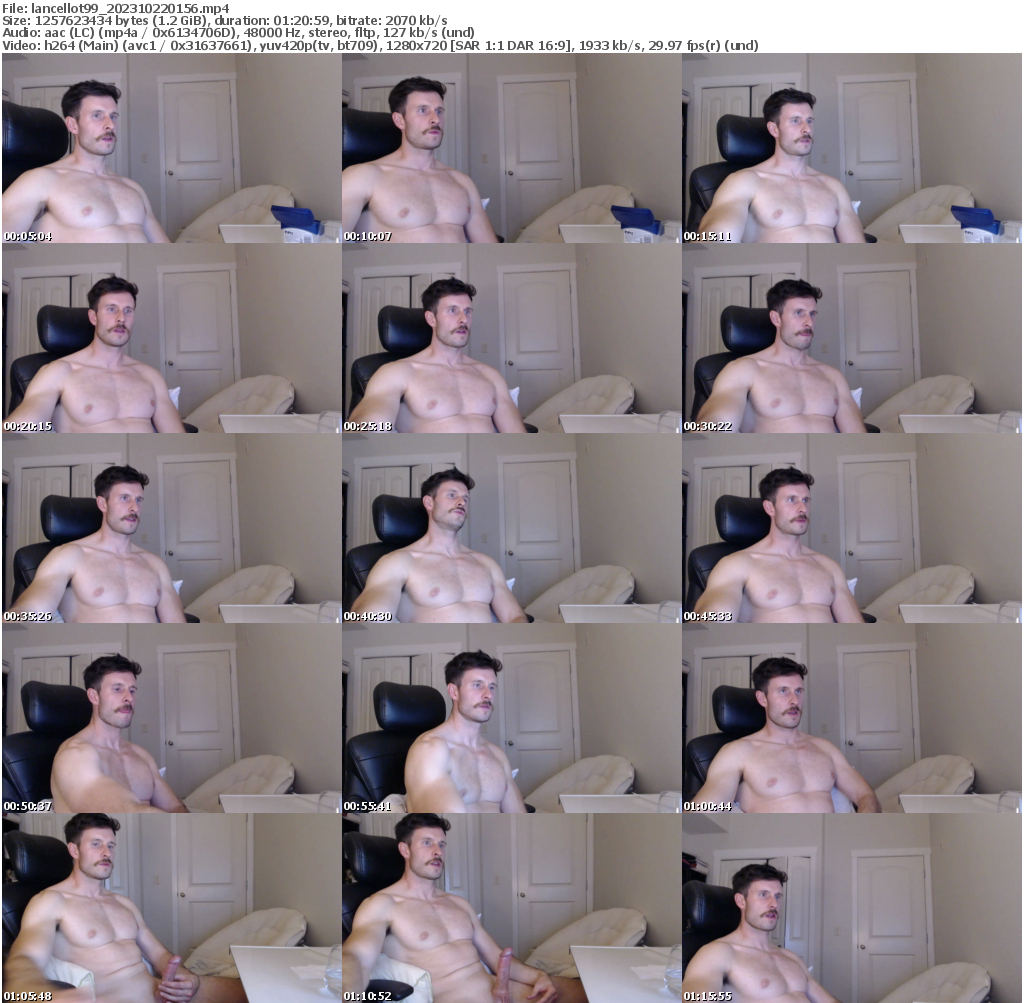 Preview thumb from lancellot99 on 2023-10-22 @ chaturbate