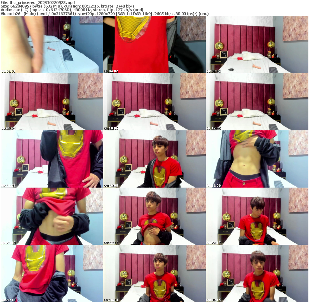 Preview thumb from the_princered on 2023-10-22 @ chaturbate