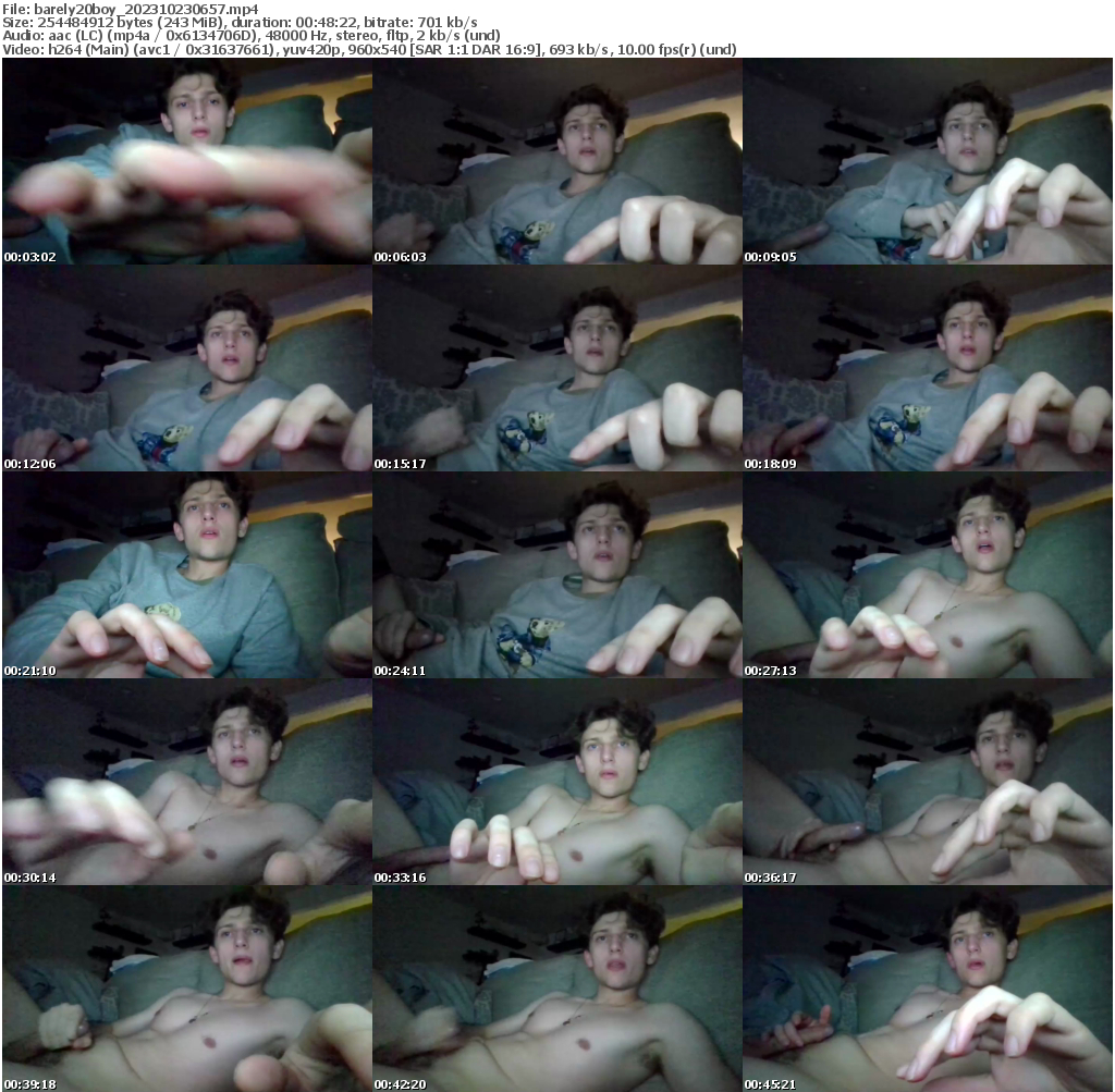 Preview thumb from barely20boy on 2023-10-23 @ chaturbate