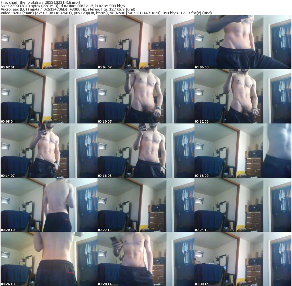 Preview thumb from chad_the_blatalian on 2023-10-23 @ chaturbate
