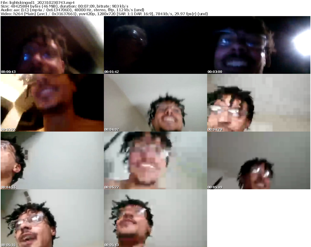 Preview thumb from lightskingod1 on 2023-10-23 @ chaturbate