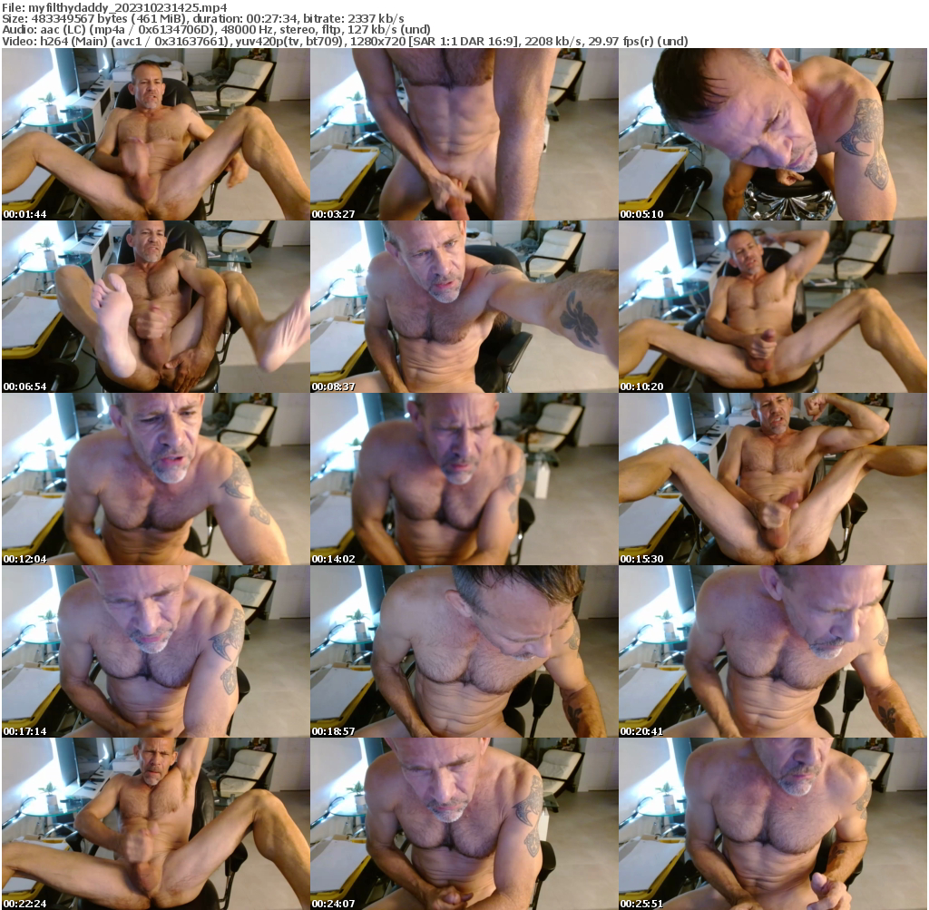 Preview thumb from myfilthydaddy on 2023-10-23 @ chaturbate