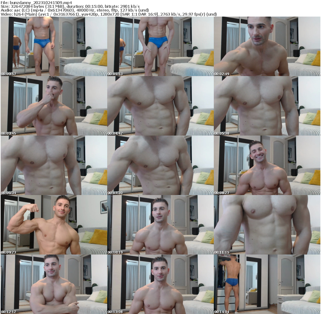 Preview thumb from bunzdanny on 2023-10-24 @ chaturbate