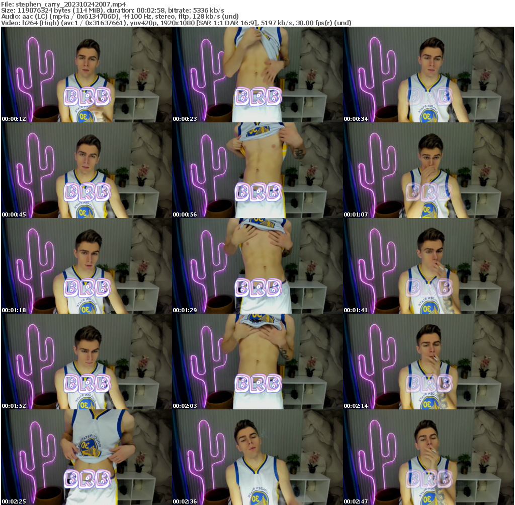 Preview thumb from stephen_carry on 2023-10-24 @ chaturbate