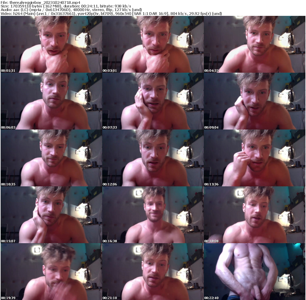 Preview thumb from therealveggieboy on 2023-10-24 @ chaturbate