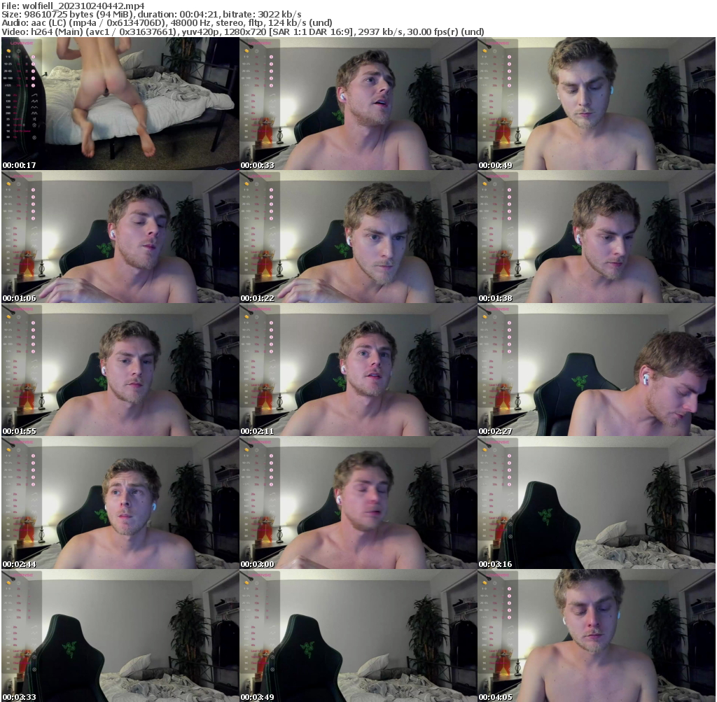 Preview thumb from wolfiell on 2023-10-24 @ chaturbate