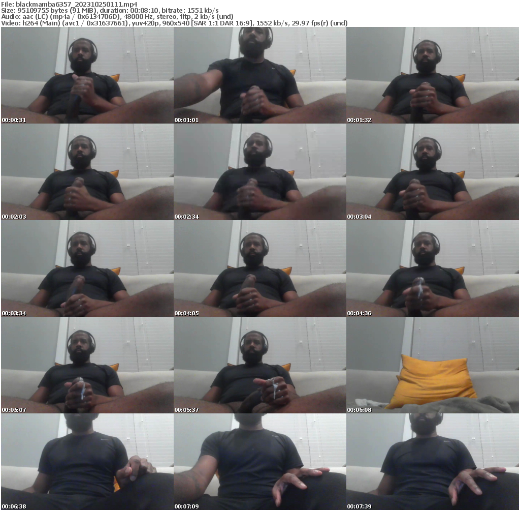 Preview thumb from blackmamba6357 on 2023-10-25 @ chaturbate