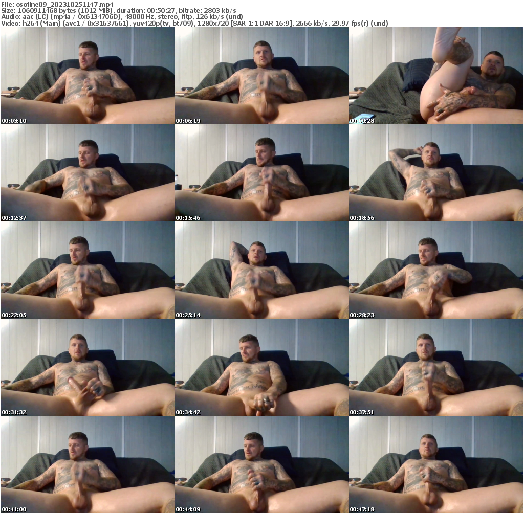 Preview thumb from osofine09 on 2023-10-25 @ chaturbate