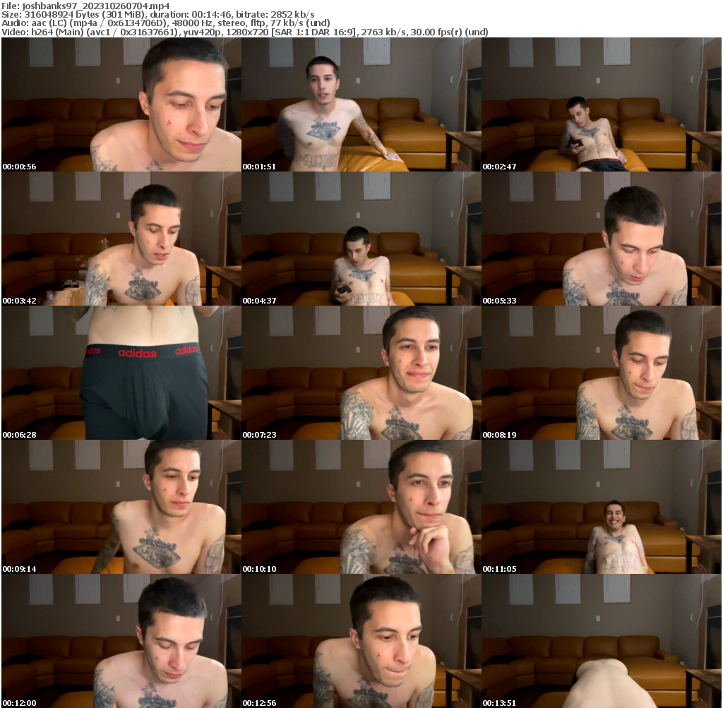 Preview thumb from joshbanks97 on 2023-10-26 @ chaturbate