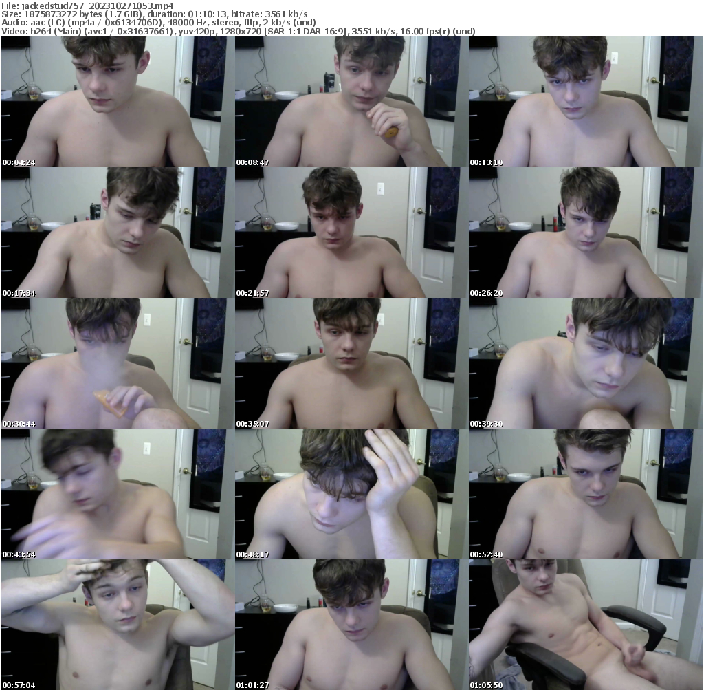 Preview thumb from jackedstud757 on 2023-10-27 @ chaturbate