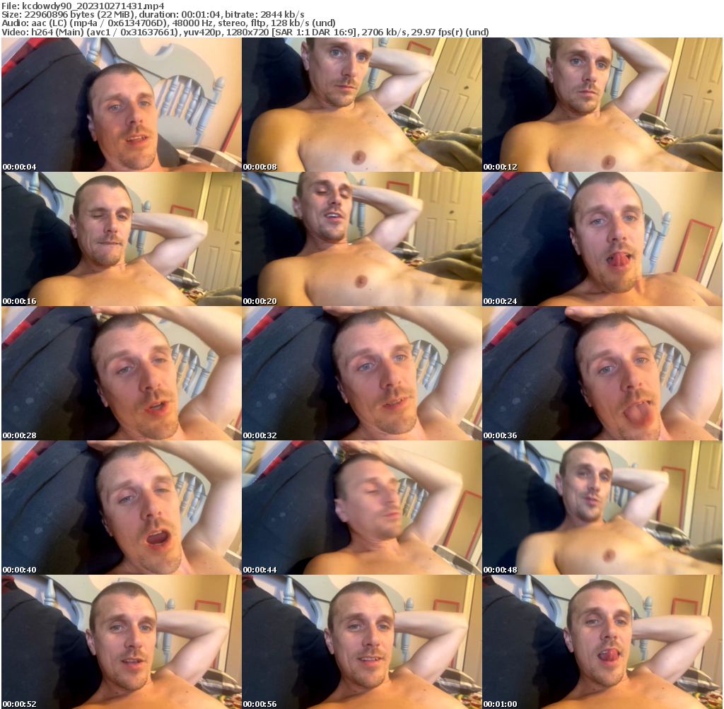 Preview thumb from kcdowdy90 on 2023-10-27 @ chaturbate