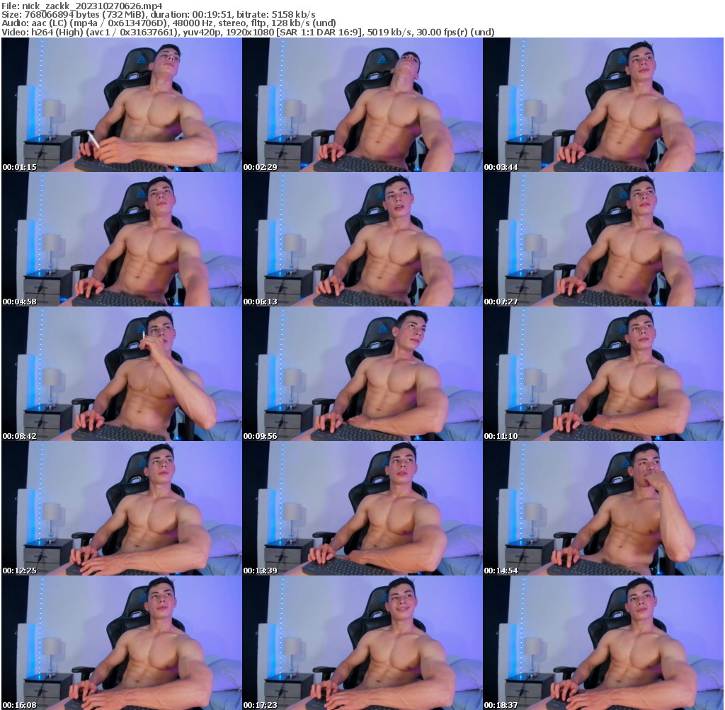 Preview thumb from nick_zackk on 2023-10-27 @ chaturbate