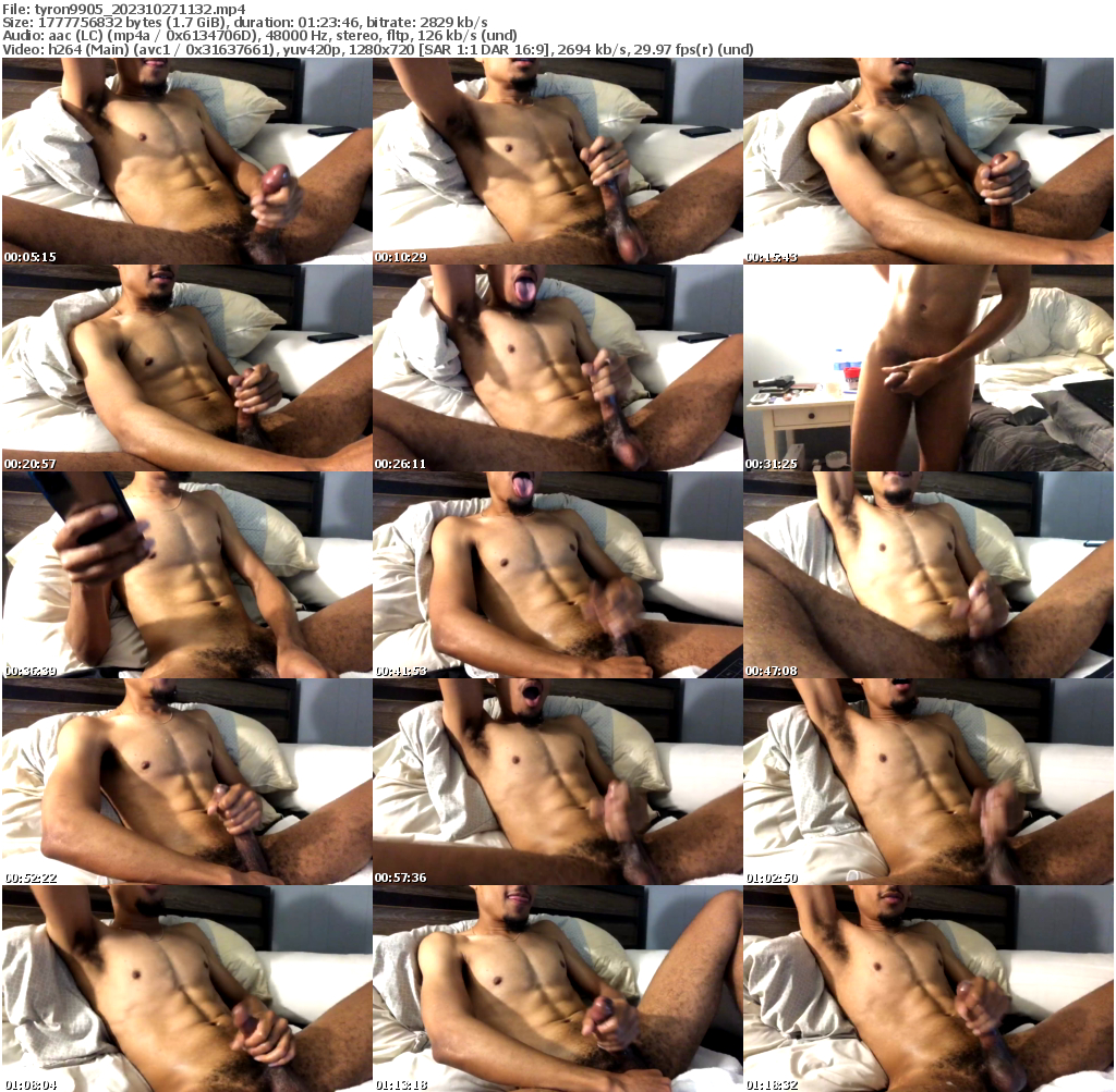 Preview thumb from tyron9905 on 2023-10-27 @ chaturbate
