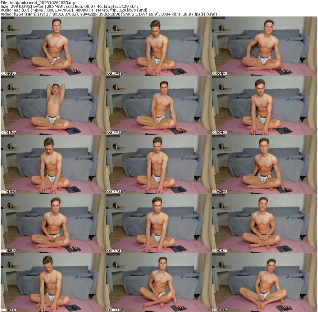 Preview thumb from benjaminbond on 2023-10-28 @ chaturbate