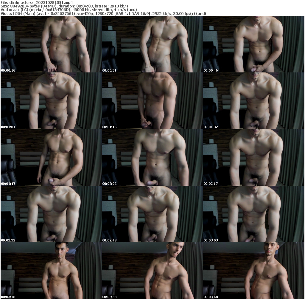 Preview thumb from clintmasterss on 2023-10-28 @ chaturbate