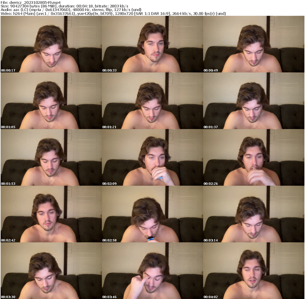 Preview thumb from derricz on 2023-10-28 @ chaturbate